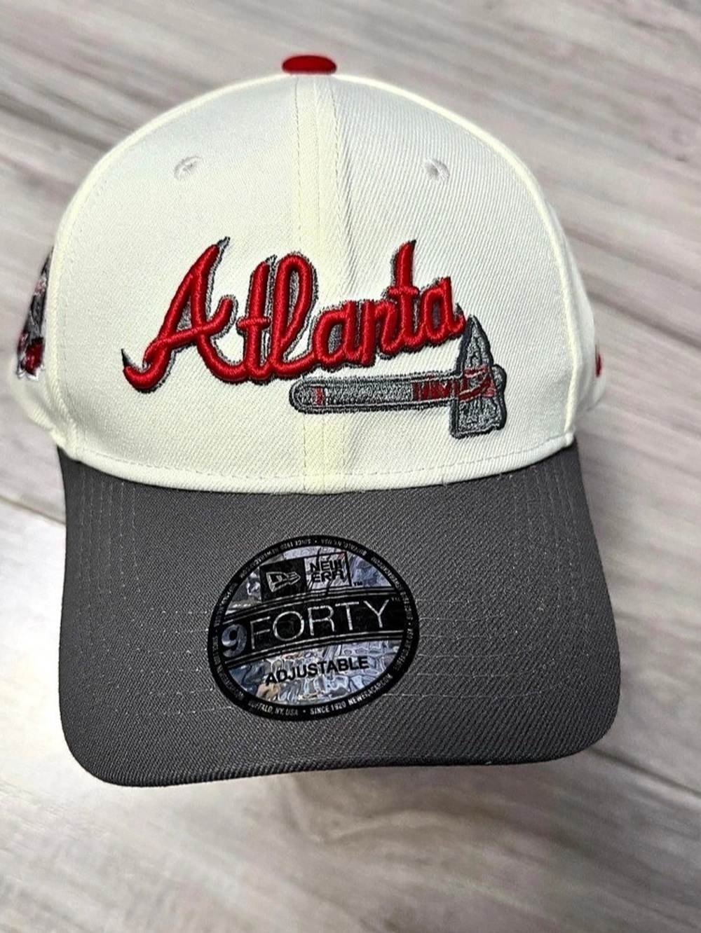 New Era Atlanta Braves 2017 Inaugural Season 9FORTY Adjustable Cap